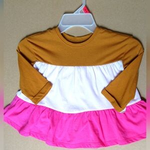 Old Navy Tan And Pink Top